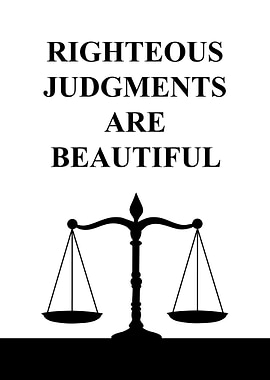 Judgments Are Beautiful