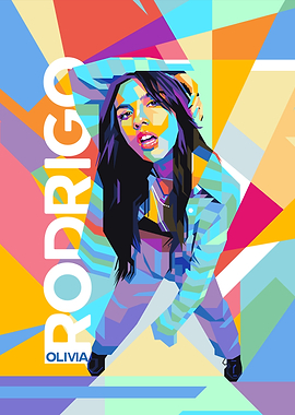 Olivia Rodrigo Colorful