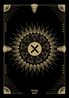 Elder Futhark Rune Gebo