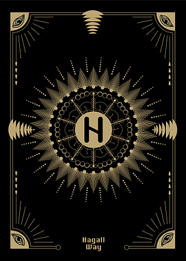 Elder Futhark Rune Hagall