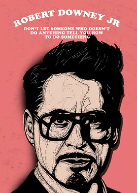 Robert Downey Jr Art