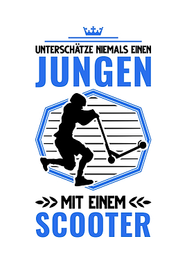 Scooter Junge Stunt Roller