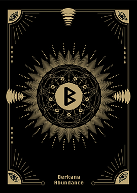 Elder Futhark Rune Berkana