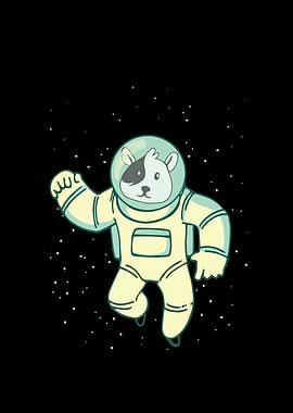 Astronaut hamster