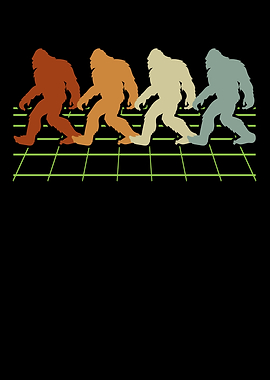 Retro Bigfoot