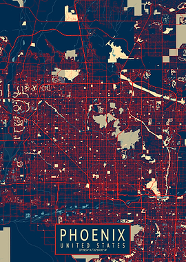 Phoenix City Map Hope