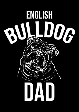 English Bulldog Dad Bulldo