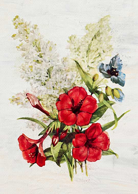 Simple Floral Painting 3