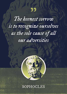 The keenest sorrow is to