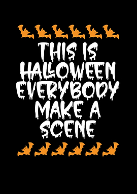 Halloween make a scene