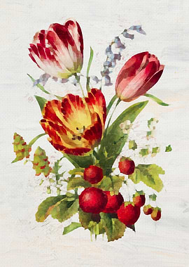 Simple Floral Painting 5