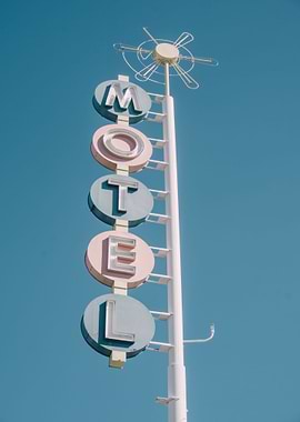 50s Retro Motel Sign