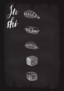Sushi Japanese Menu