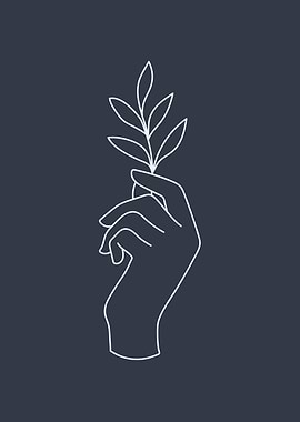 Minimal Art Flower 4