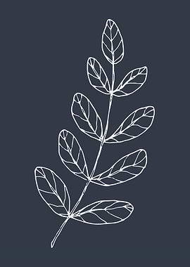 Minimal Art Flower 9