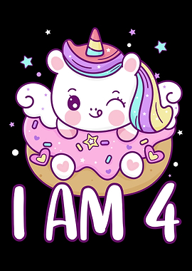 4th Birthday Fourth Girl