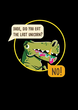 Trex I Dinosaur I Unicorn