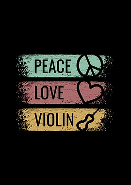 Peace Love Violin