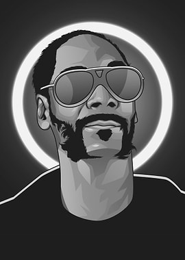Snoop Dogg Grayscale