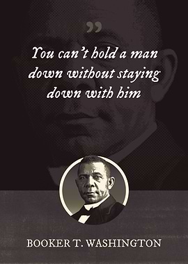 You cant hold a man down