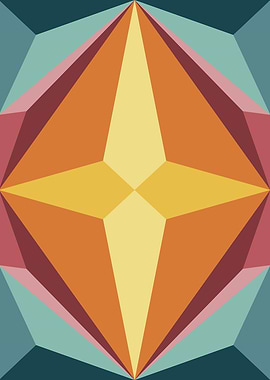 70s Geometric Pattern 2