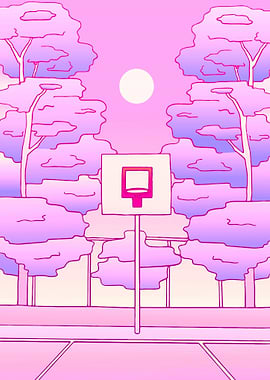 Vapor nostalgia minimalist