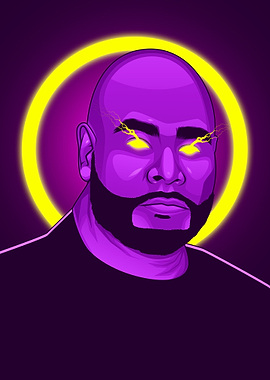 Fat Joe Neon Rapper