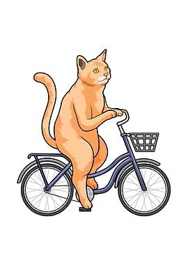 Cat Bicycle