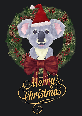 Merry Christmas Koala Bea