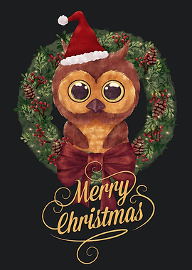 Merry Christmas Owl lover