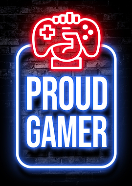 Proud gamer gaming quote