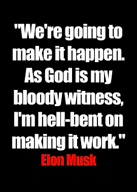 Elon Musk Quote
