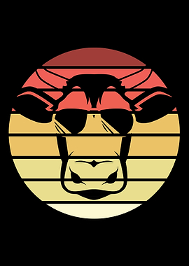 Cow Retro Vintage