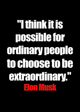 Elon Musk Quote