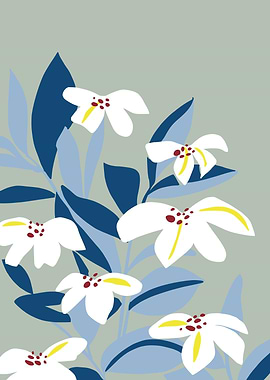 Minimalistic flowers