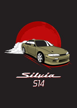 Silvia S14 Drifting