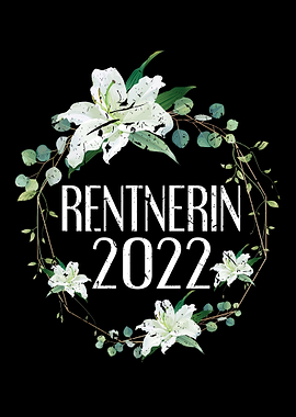 Rentnerin 2022 Blumen