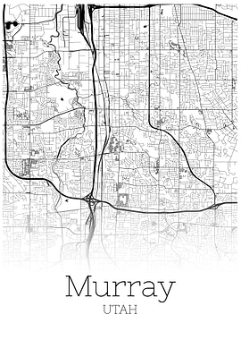 Murray Utah city map