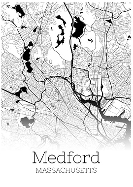 Medford Massachusetts map