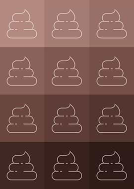 Poop Icons Pop Art 6