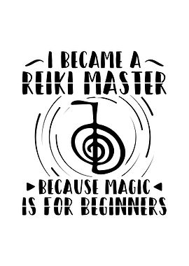 Spiritual Reiki Text Art