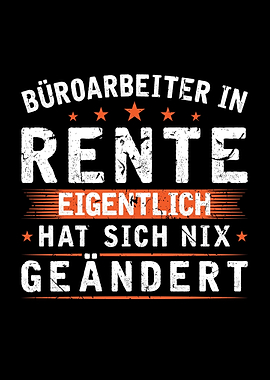 Rente Geschenk Ruhestand