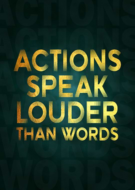 26 Actions Speak Louder