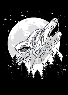 Minimalist wolves ireland