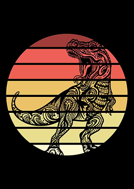 Dinosaur Retro Vintage