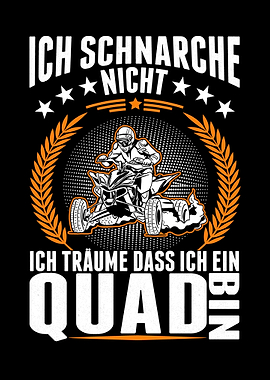Quad Schnarchen Quadfahrer