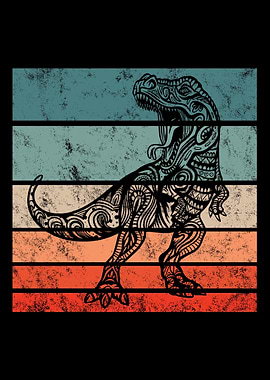 Dinosaur Retro Vintage