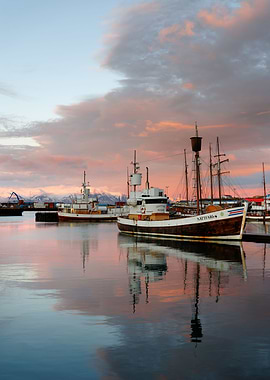 Morning light in Husavik