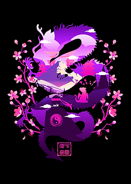 The Shining Purple Dragon
