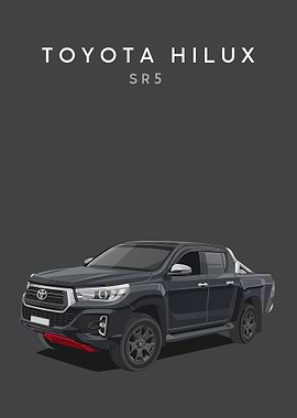 TOYOTA HILUX BLACK